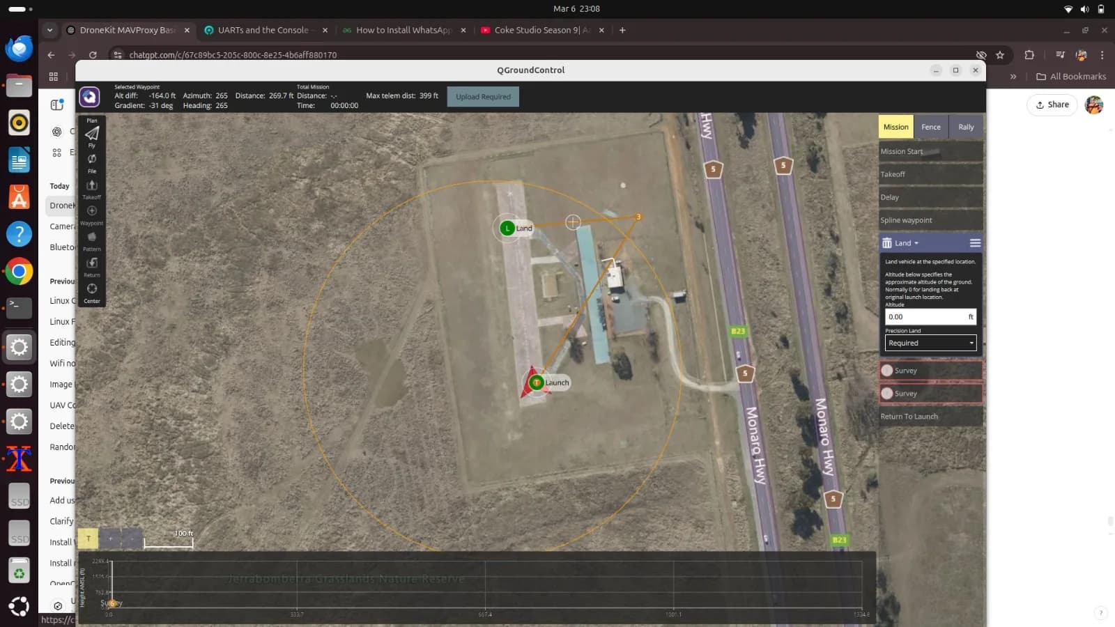 Autonomous Drone Mission Planning, screen 1